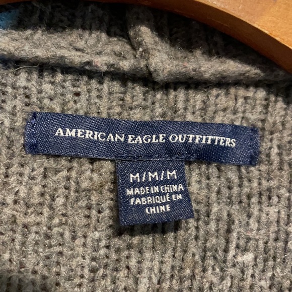 American Eagle AE Soft Open Front Longline Sweater Cardigan - Picture 6 of 10